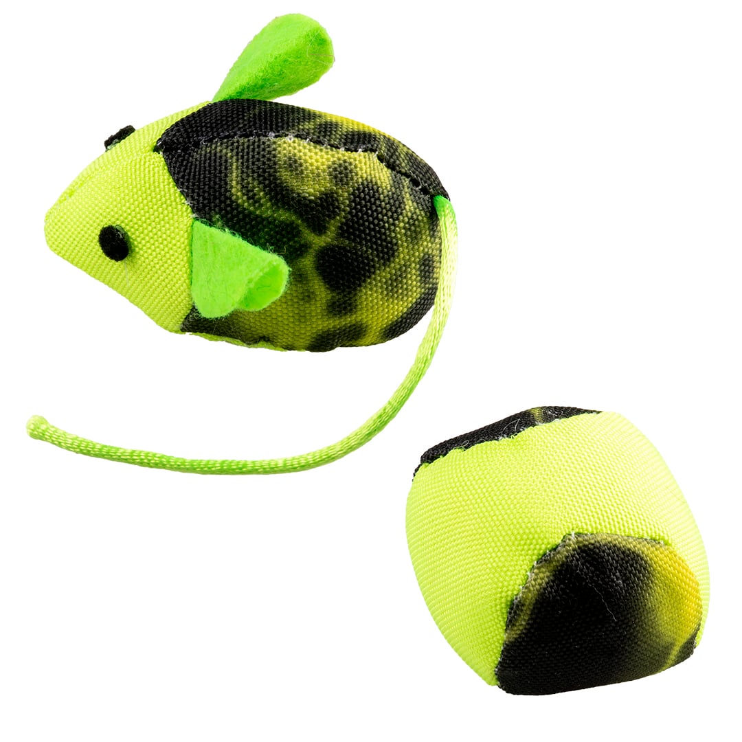 Flash Mouse & Ball 2Pc – 16X3,8X4Cm Gree75