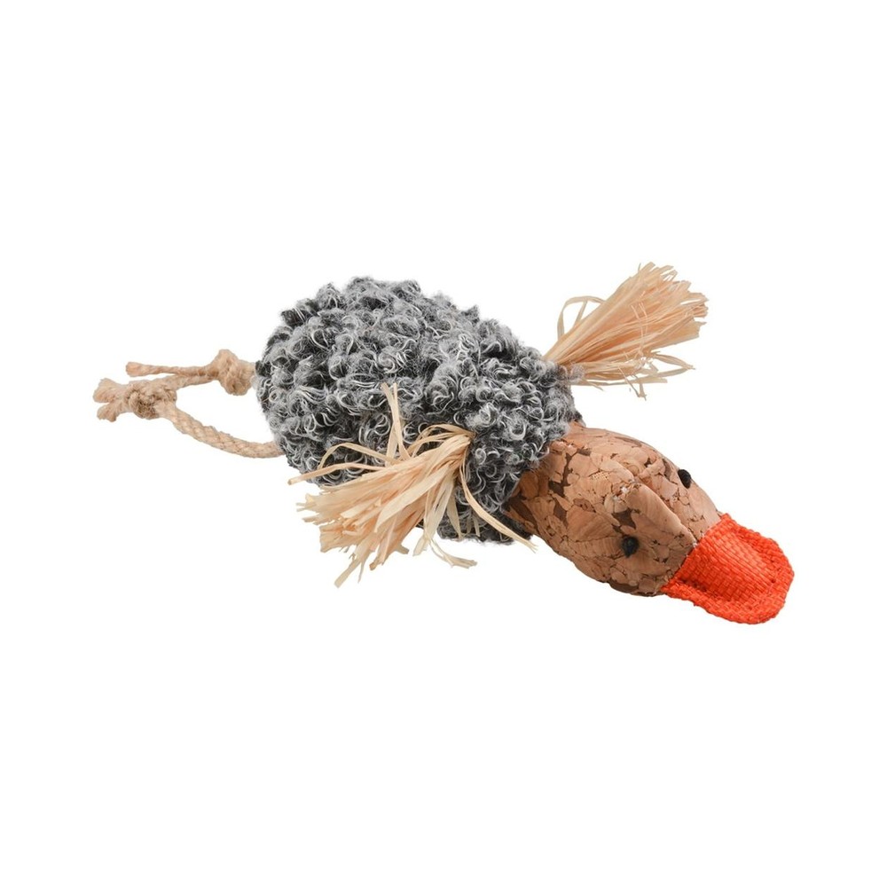 Cork Duck With Crackling Body 13X8X3Cm G