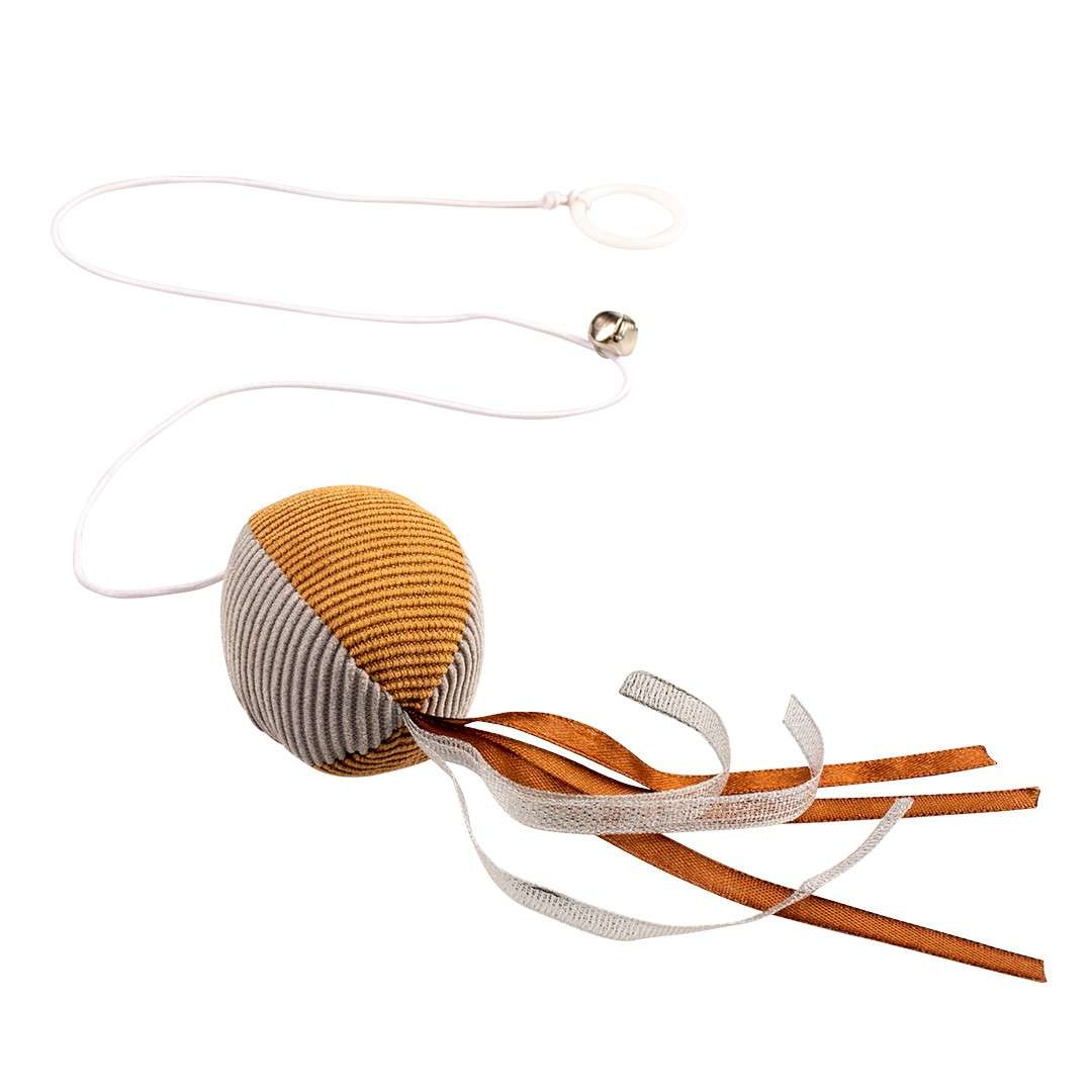 Cushy Ball With Elastic & Bell 19X5,5X5C
