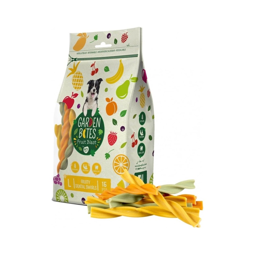 Garden fruit dental swirls 16cm 270g