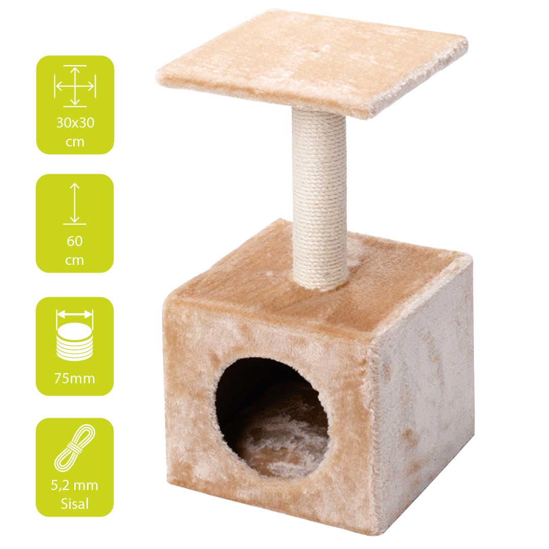 Scr. Tree Cl. Abey 30X30X60Cm Creme