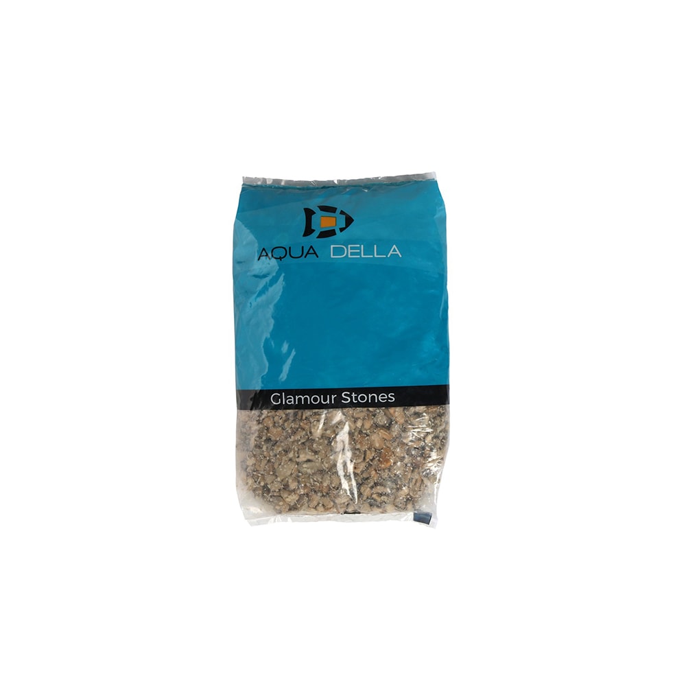 Fiskabúrasandur brúnn 4-8mm 2kg