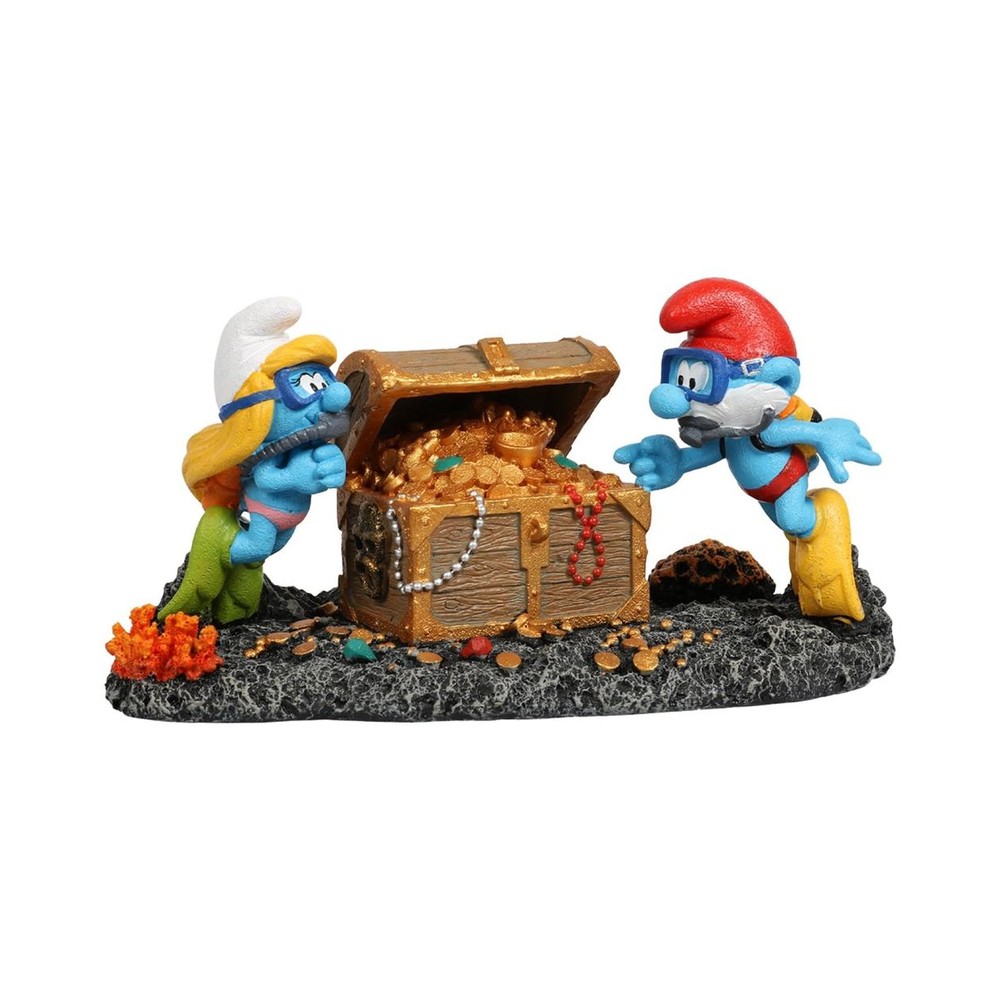 Smurfs Underwater Treasure Chest 18,8cm