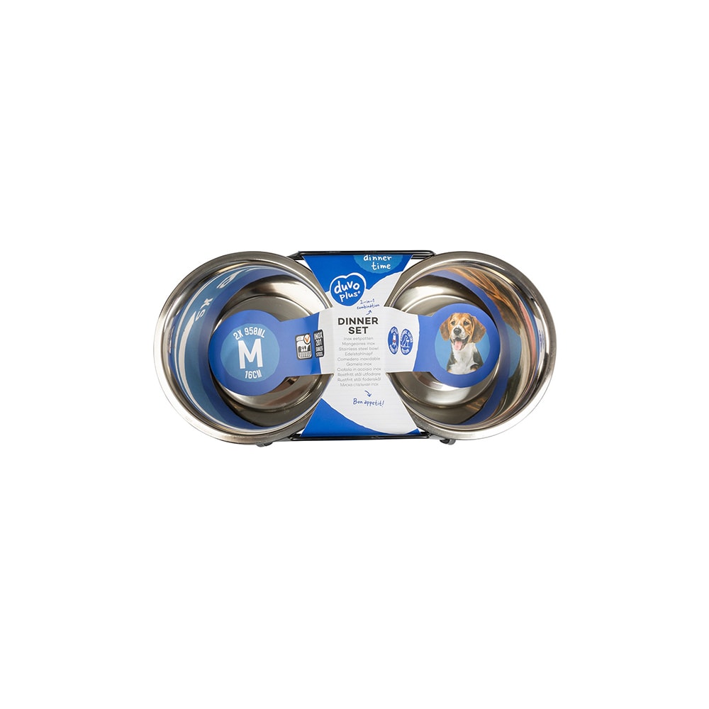 Dinner set Stand w.bowls XS – 2x11cm