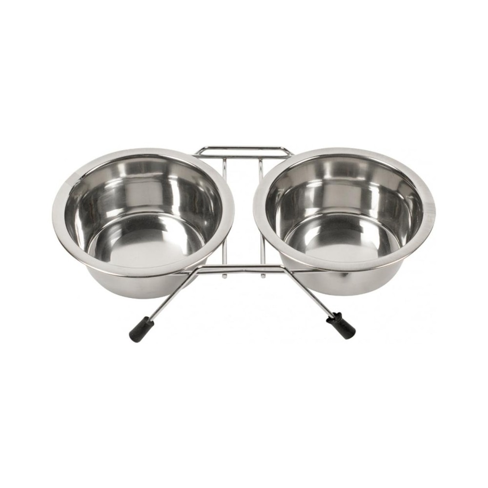 Dinner Set On Stand Inox 2X470 Ml V D31