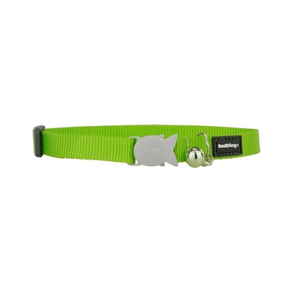 Cat Collar Plain Classic Lime Green Þ306