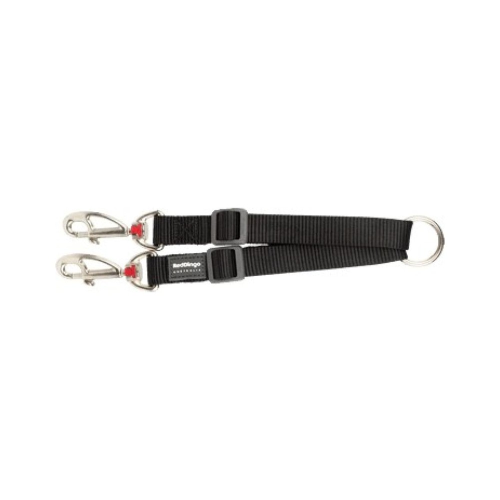 Dog Coupler Lead Classic Black M 1