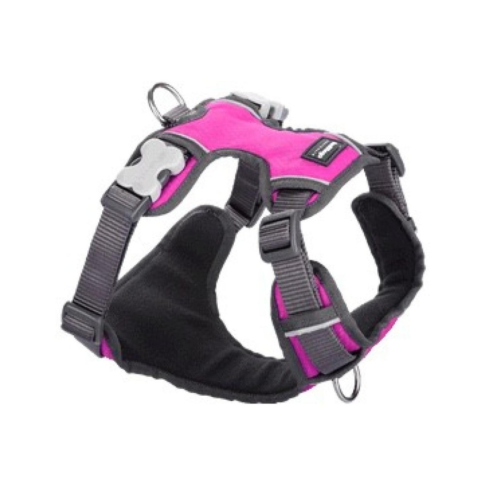 Dog Padded Harness Hot Pink M