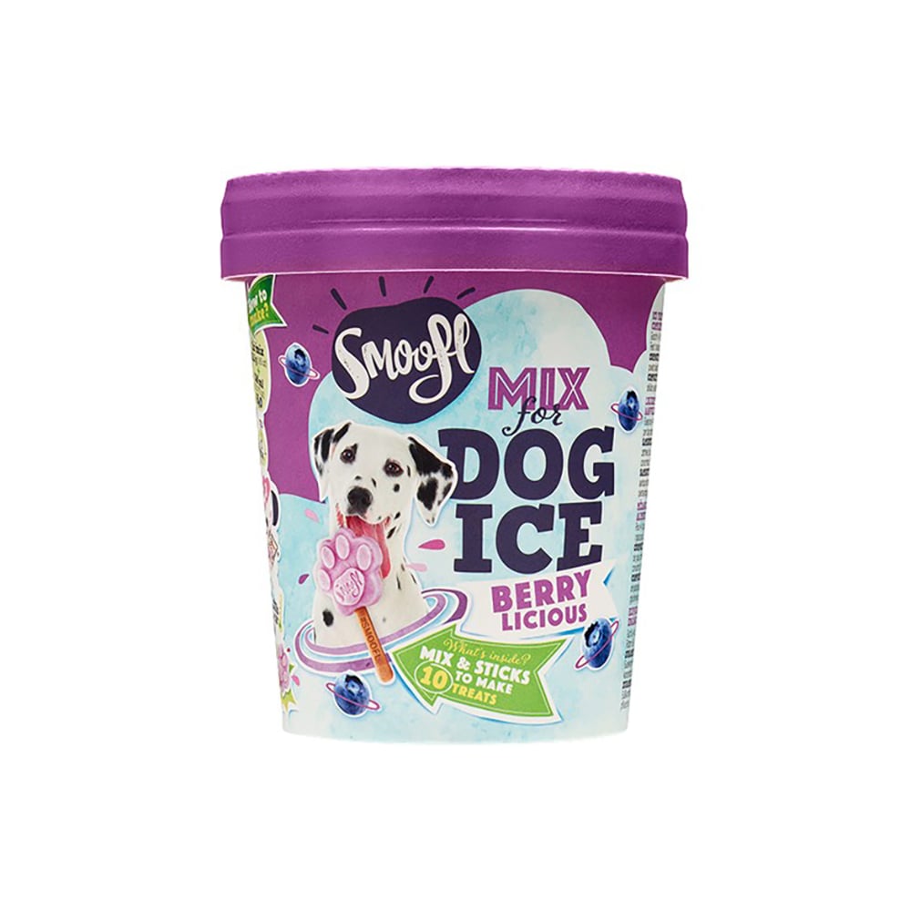 Smoofl Blueberry Mix for Dog Ice