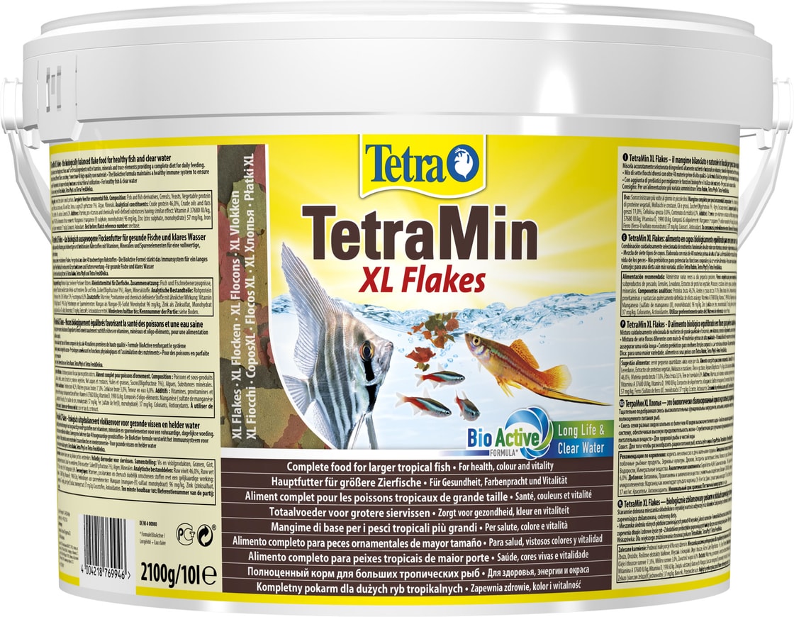 Tetramin Large Flakes 10L