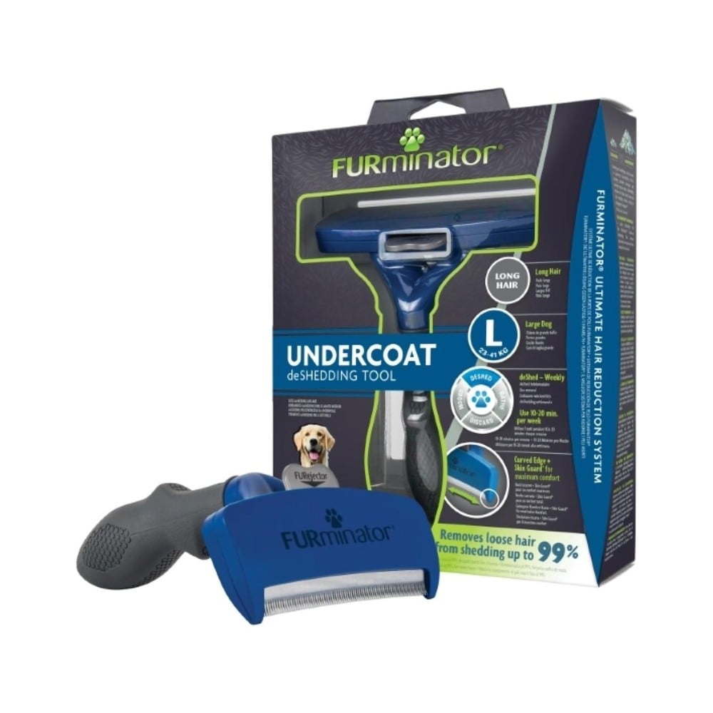 FURminator Large fyrir síðhærða hunda