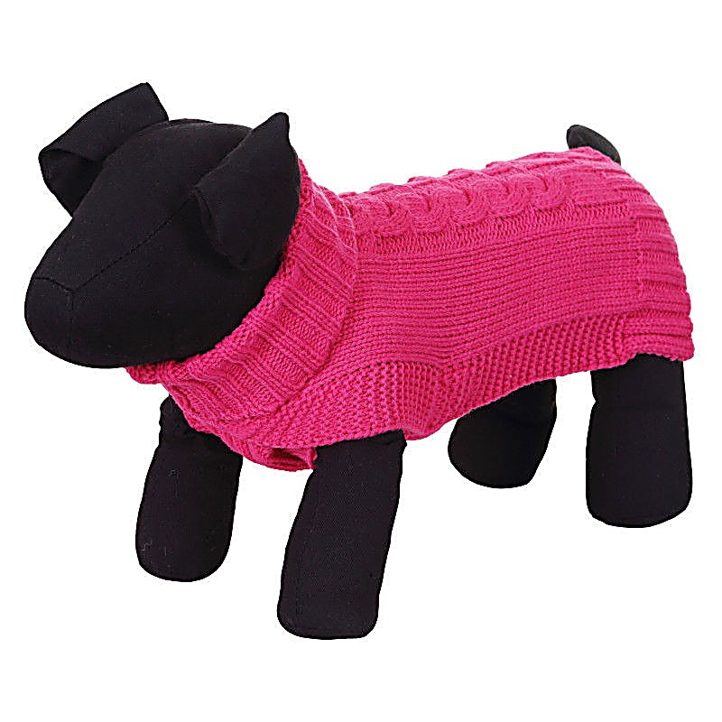 Wooly Sweater Hot Pink – Size : S