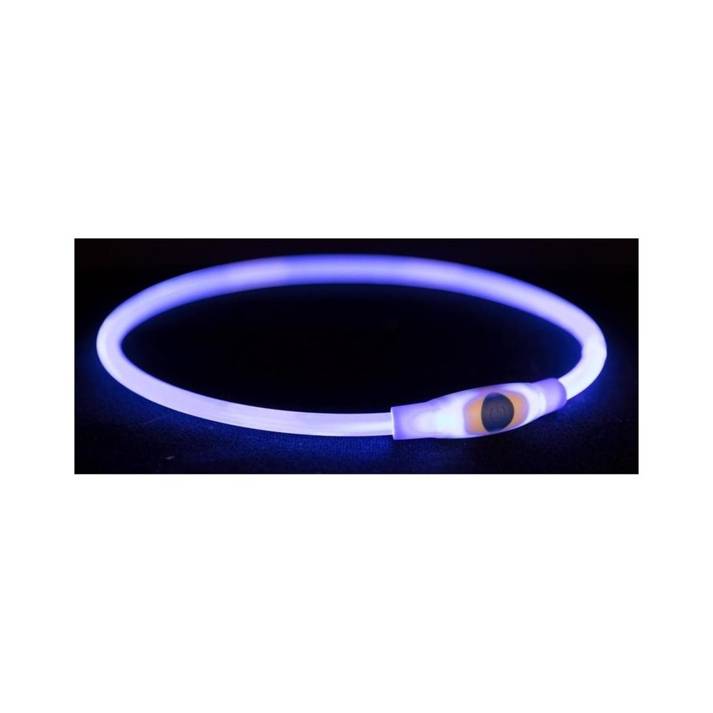 Ljósahringur USB L-XL: 65 cm blá