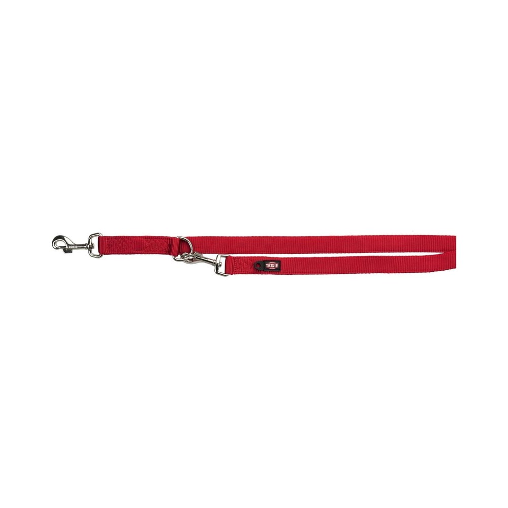 Premium Adjustable Leash Double 2M/25Mm Red