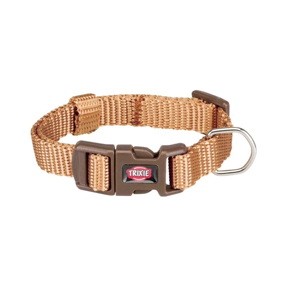 Premium collar, S: 25–40 cm/15 mm, caram