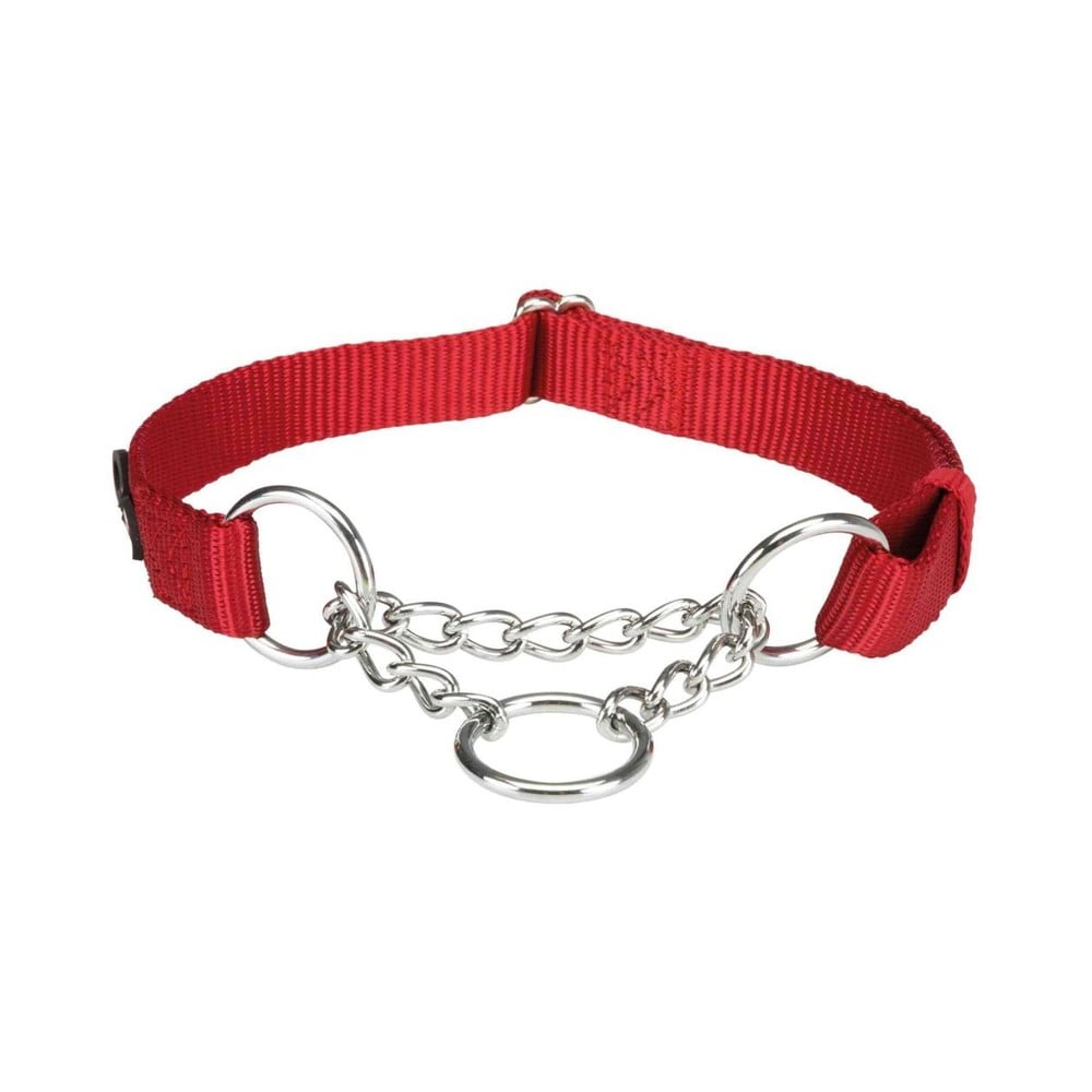 Hálfkeðjuól L-XL 45-70 cm rauð