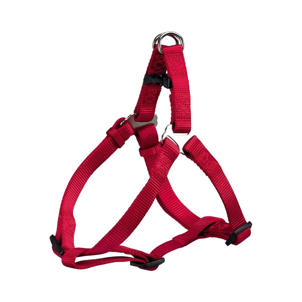 Step-In Harness Red M 50-65cm 20mm