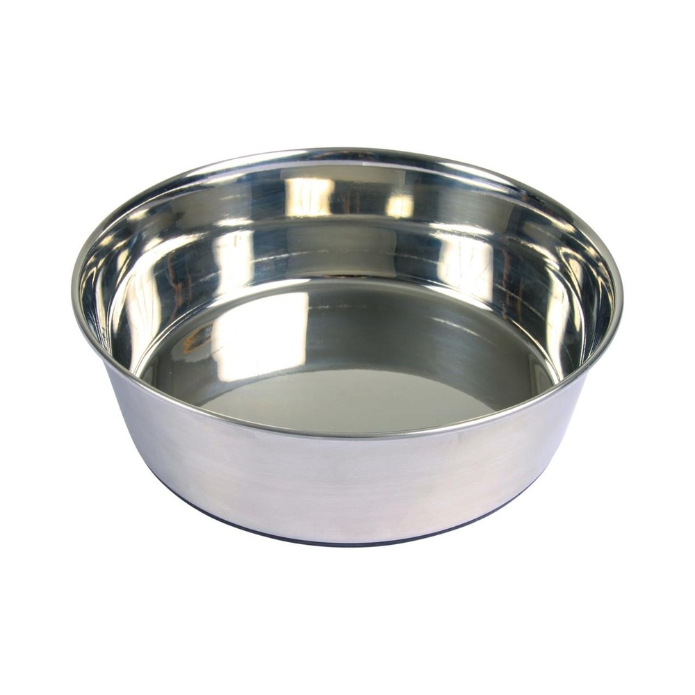 Stainless steel bowl rubber base 0.5 l/1