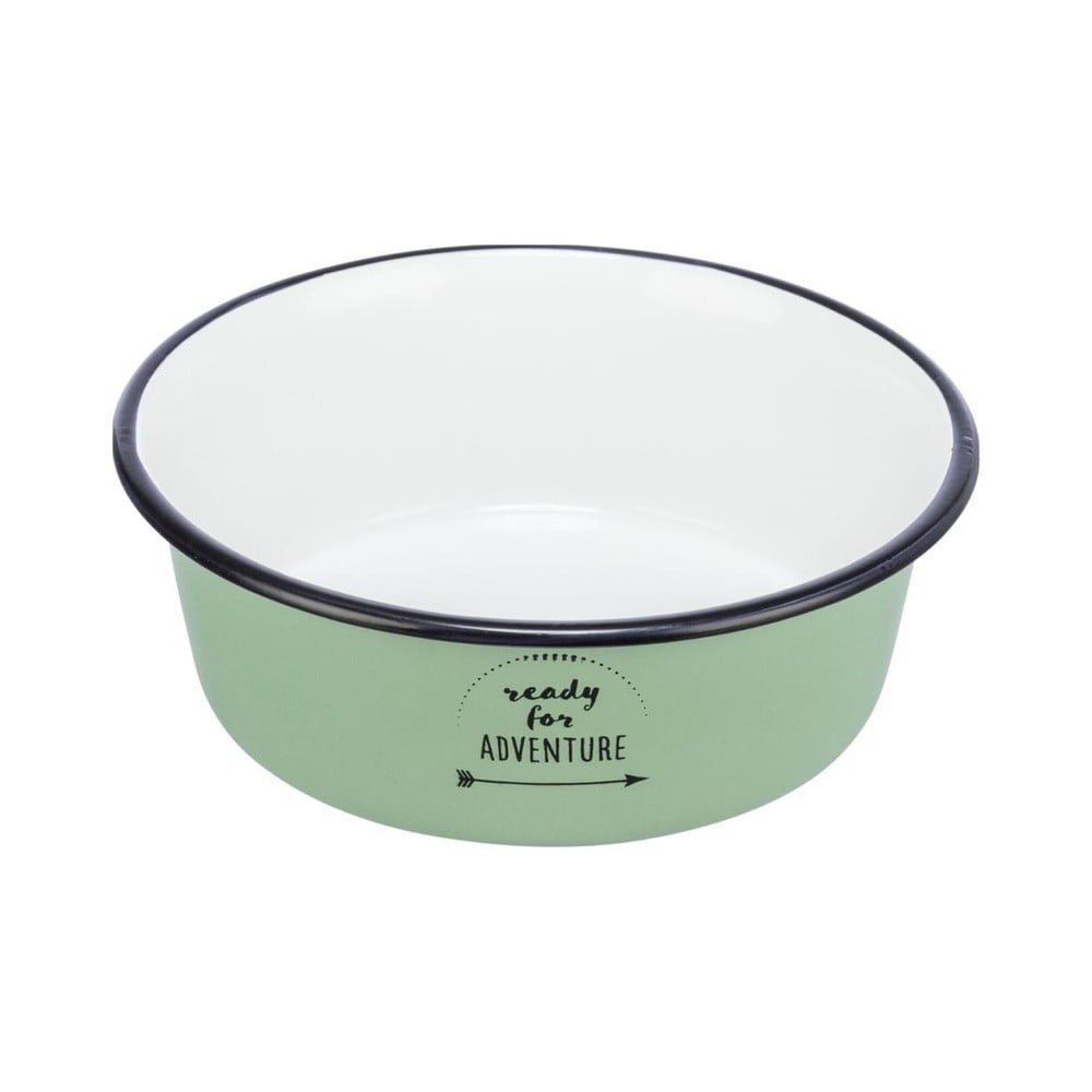 Skál enamel/stainl.stál 1.9 l/21 cm græn