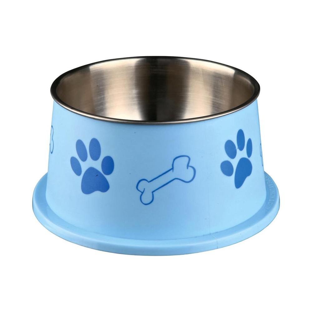 Long-ear bowl, stainless steel, plastic