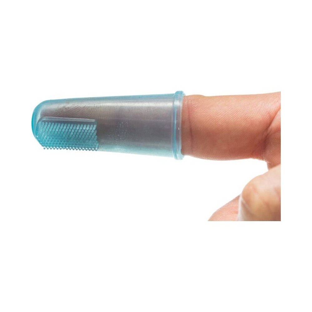 Finger-toothb.set silicone dog/cat 6cm 2