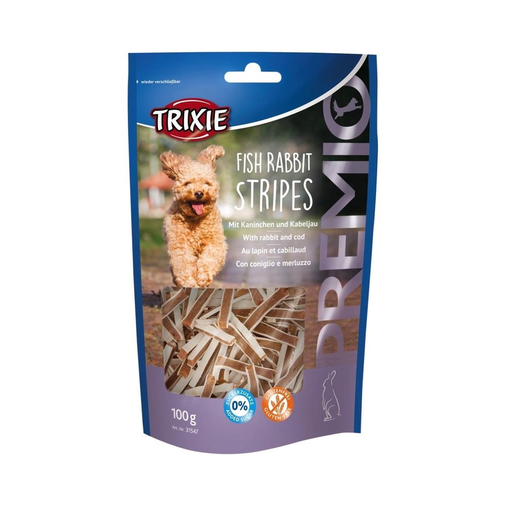 Premio Fish Rabbit Stripes 100g