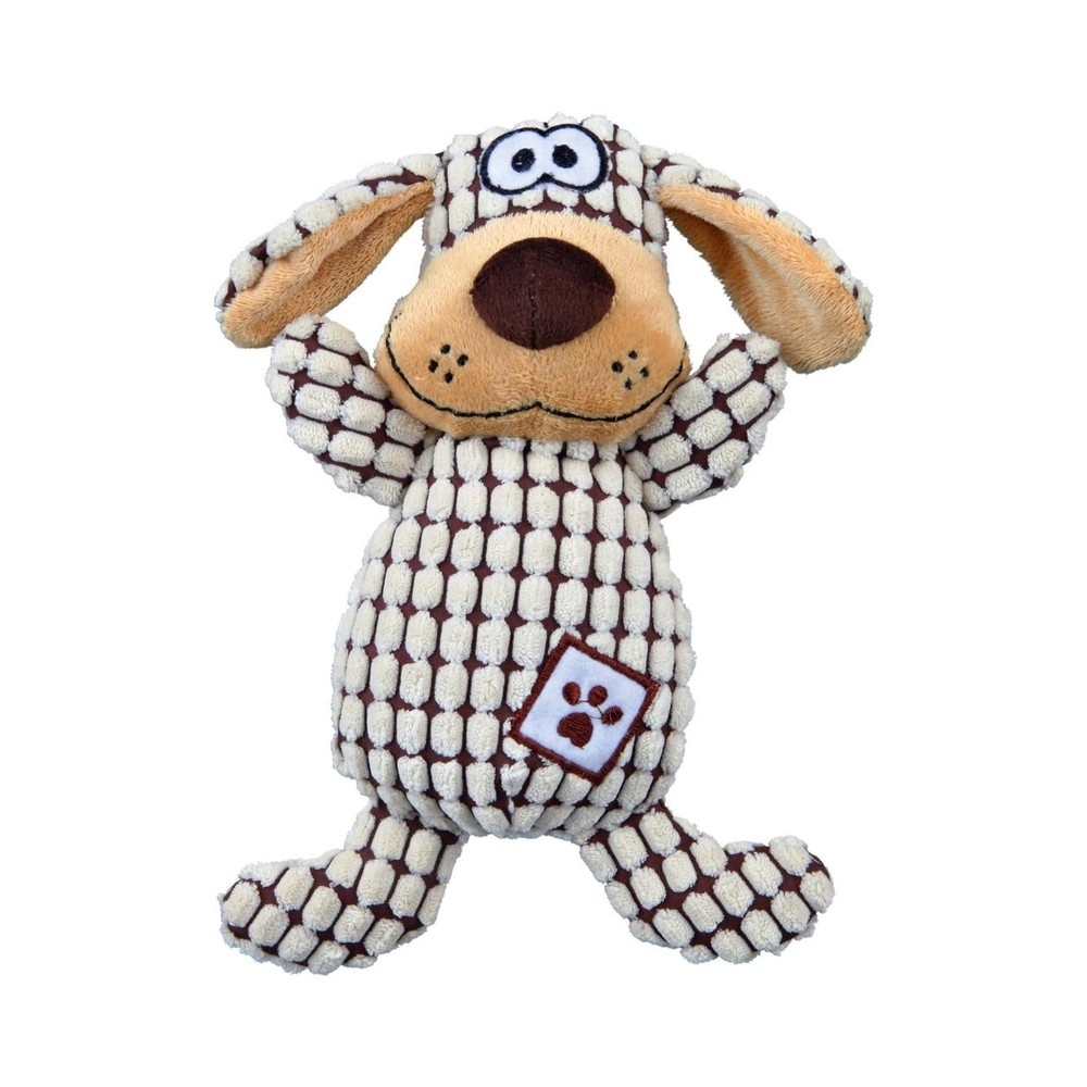 Dog, plush/fabric, 26 cm