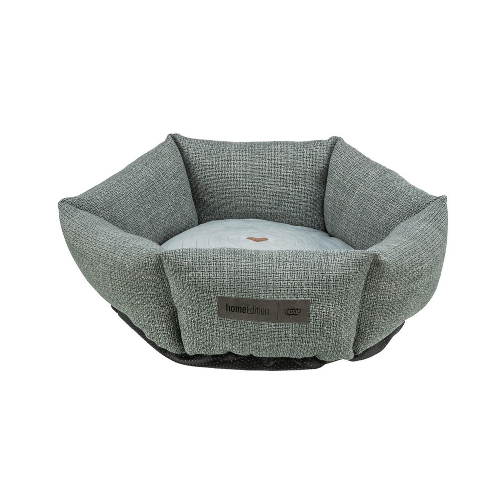 Viviana bed round  50 cm blue-grey