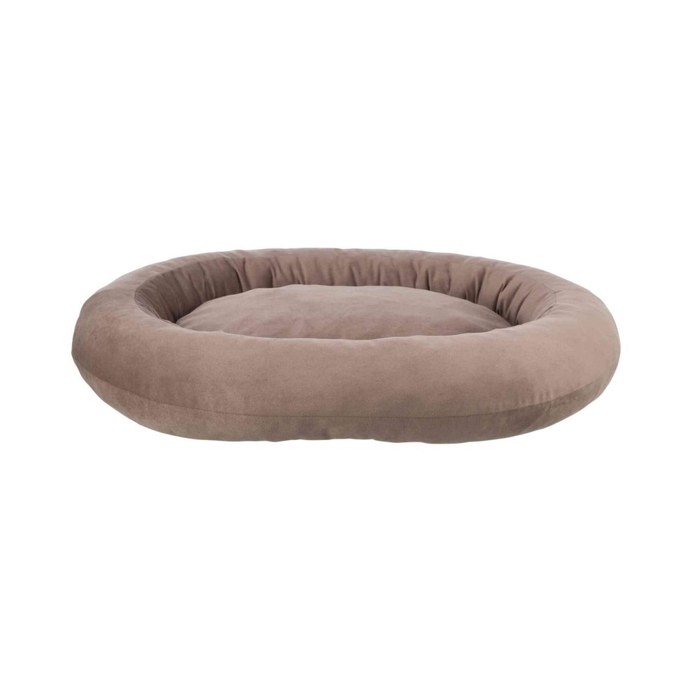 Talia bed oval 100×85 cm brown 1