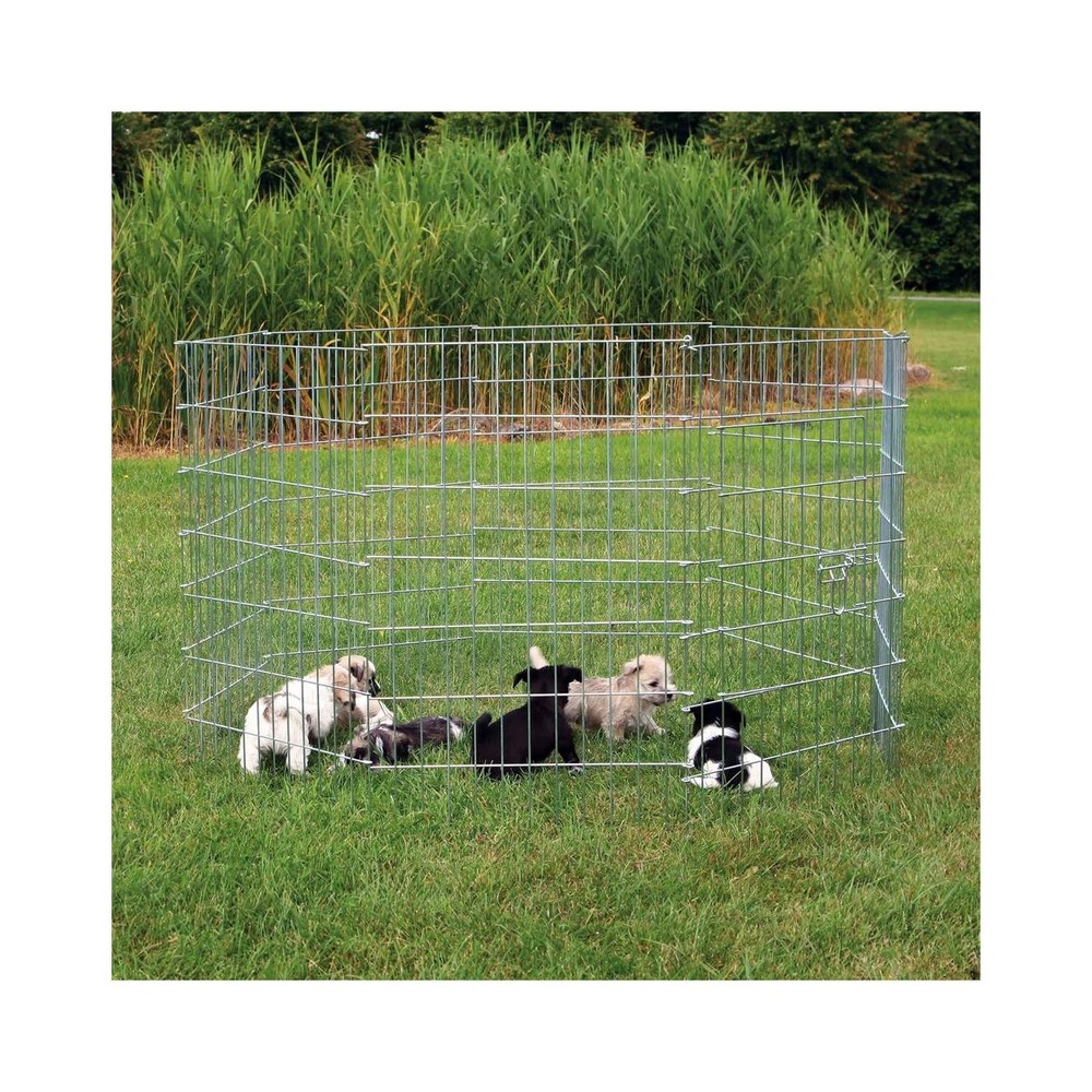 natura puppy run galvanized 61 x 91 cm