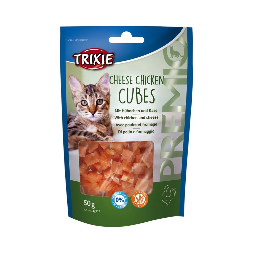 PREMIO Cheese Chicken Cubes, 50 g
