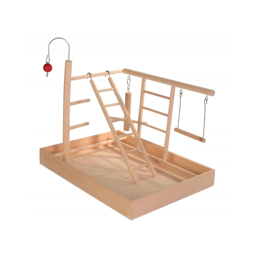 Wooden playground, 34 × 26 × 25 cm