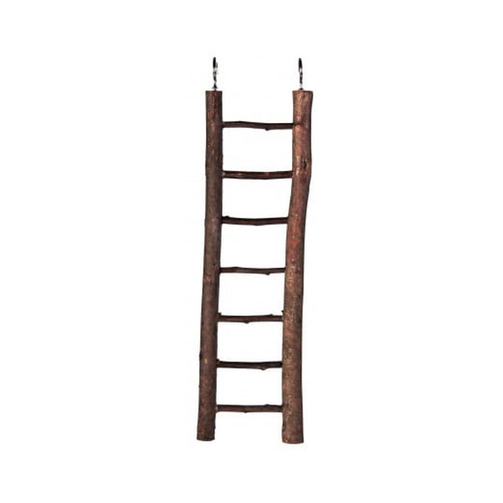 Ladder bark wood 7 rungs/30cm