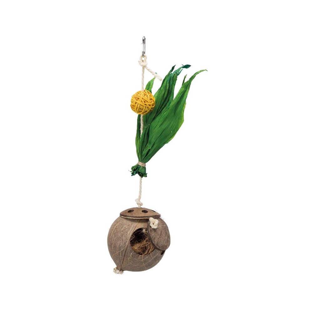 Coconut on a Sisal Rope