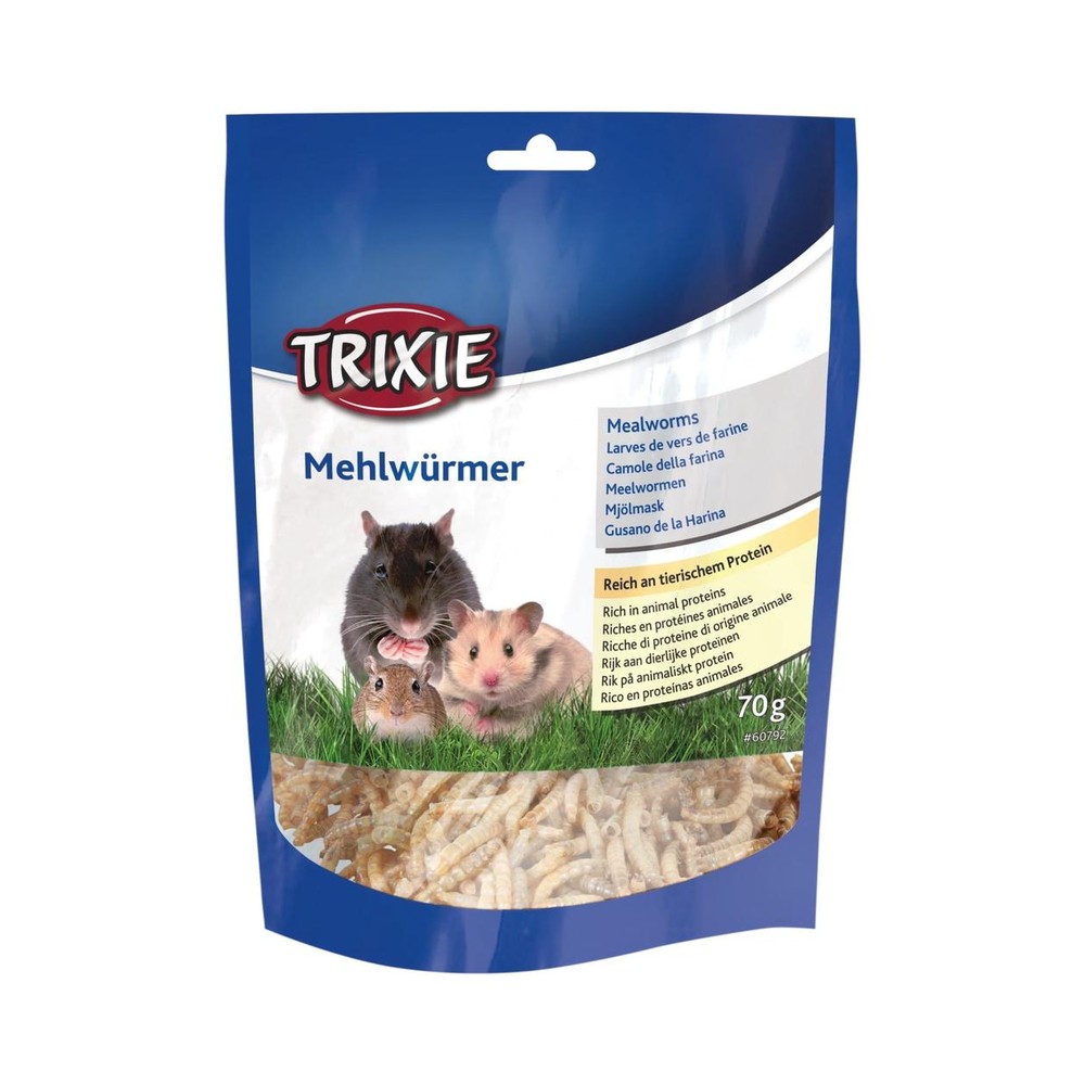 Mjölormar þurrkaðir 70g