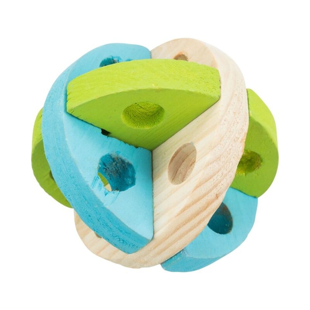 Trixie leik- og nammibolti úr viði – ø 8 cm
