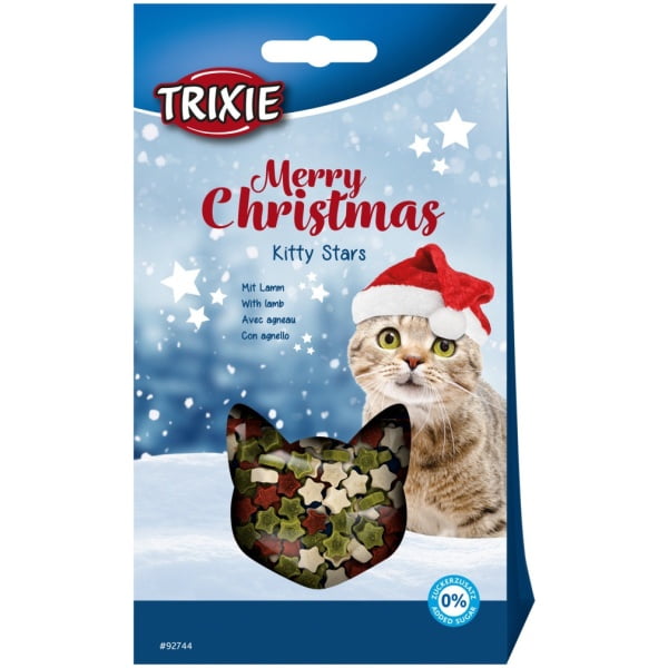 Christmas Kitty Stars
