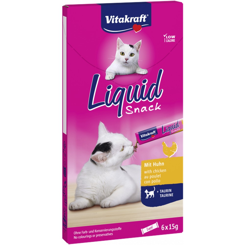 Cat Liquid-Snack með kjúklingi og tauríni