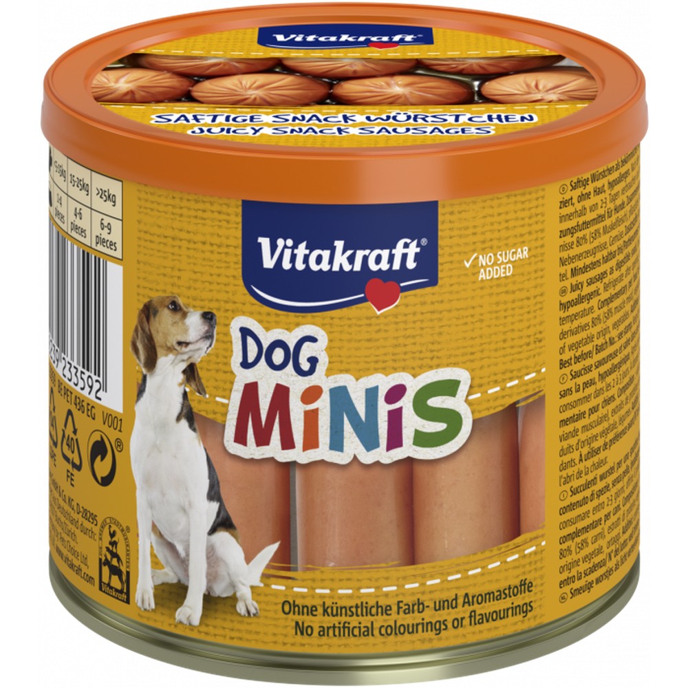 Dog Minis Sausage Hypo Allergic