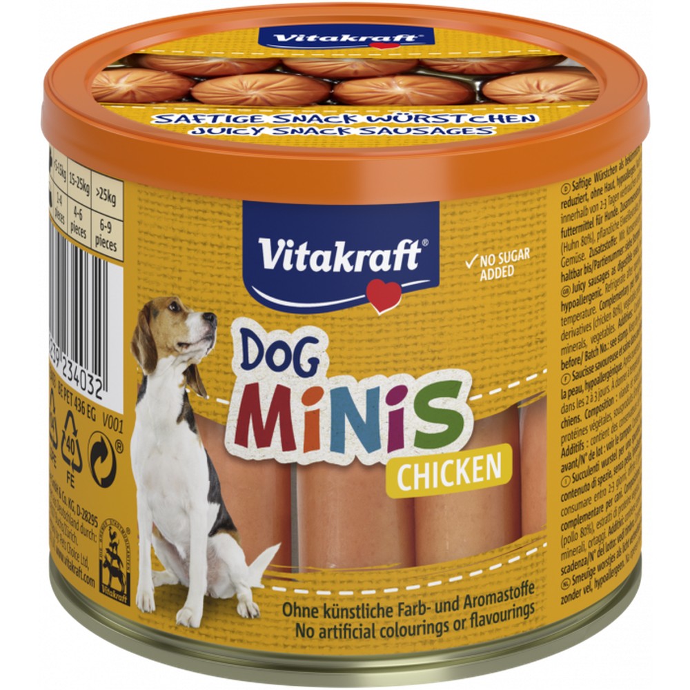 Dog Minis Chicken 120G