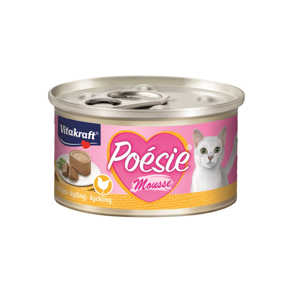 Poesie Dose Mousse og Kjúklingur 85 g
