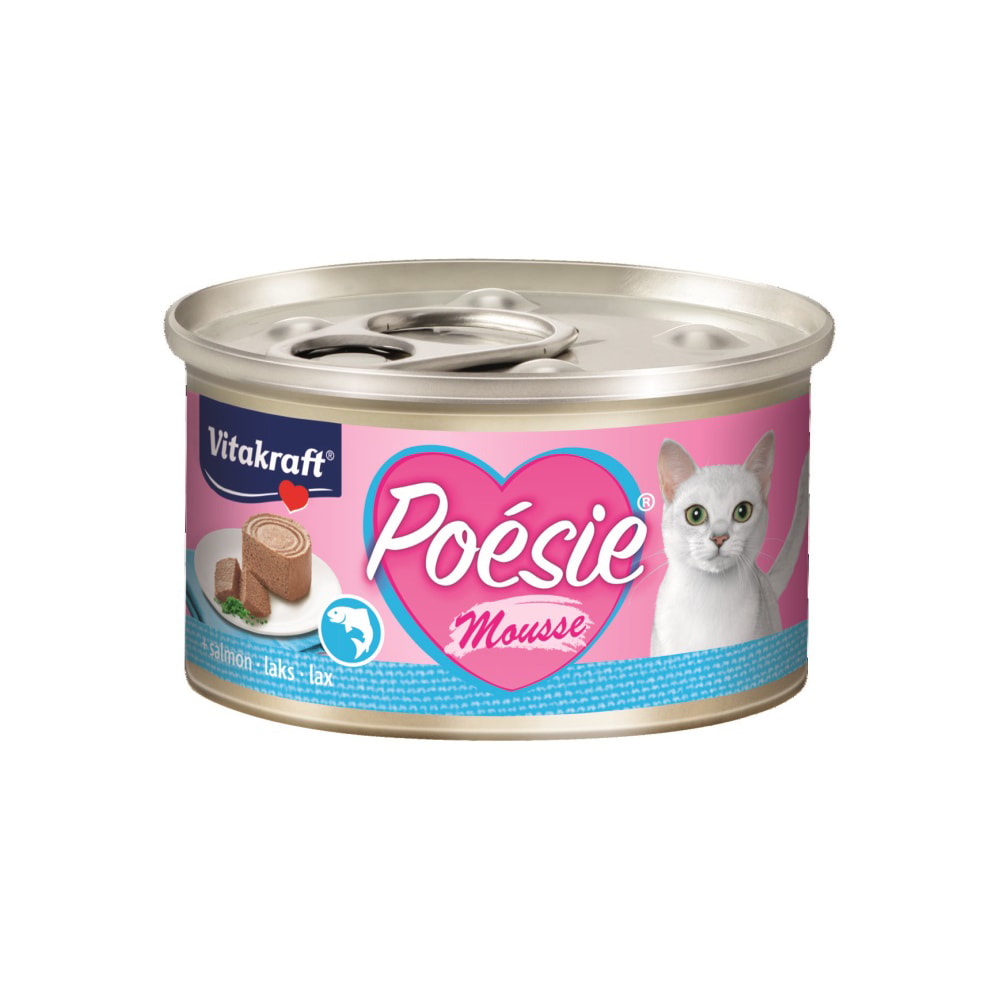 Poesie Dose Mousse og Lax 85 g