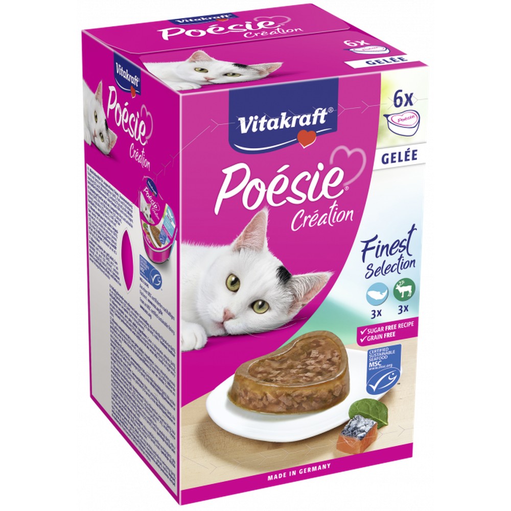 Poésie Multipack Villibráð og Lax 6x85g