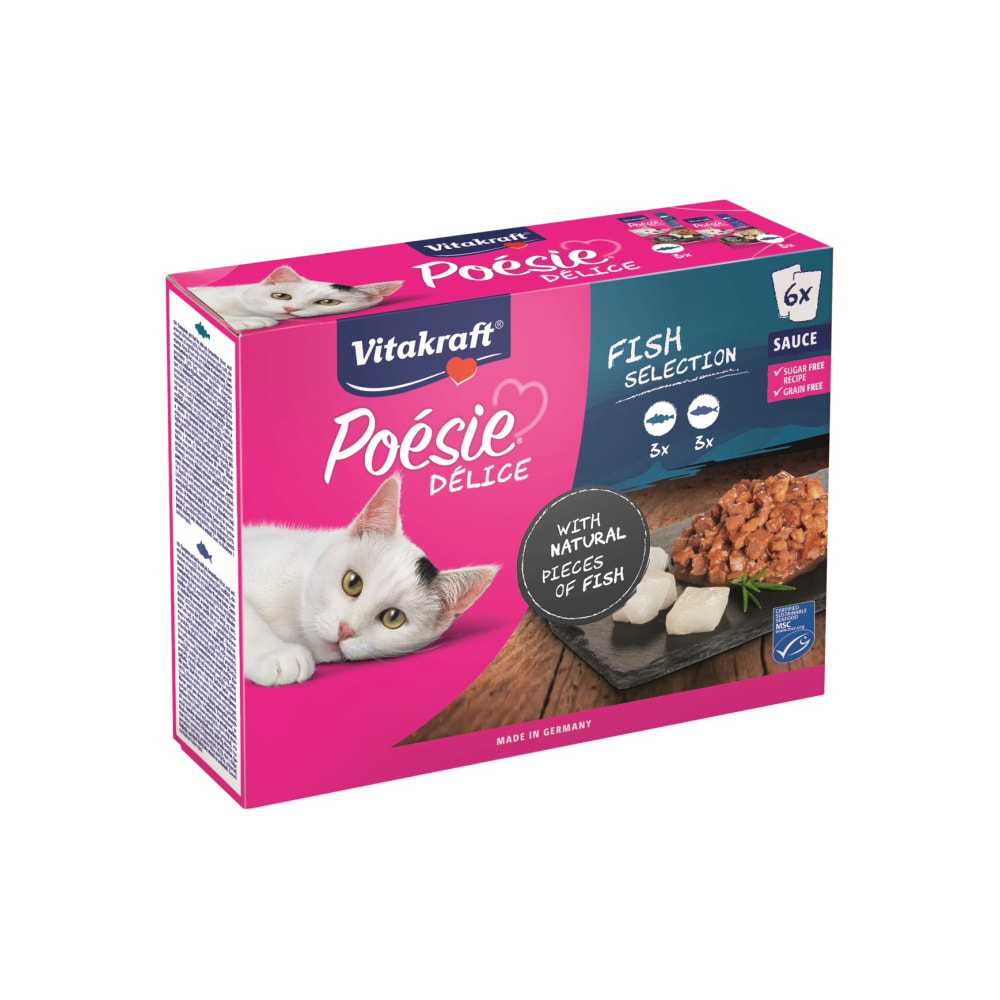 Poesie Delisauce Þorskur og Ufsi 6x85g