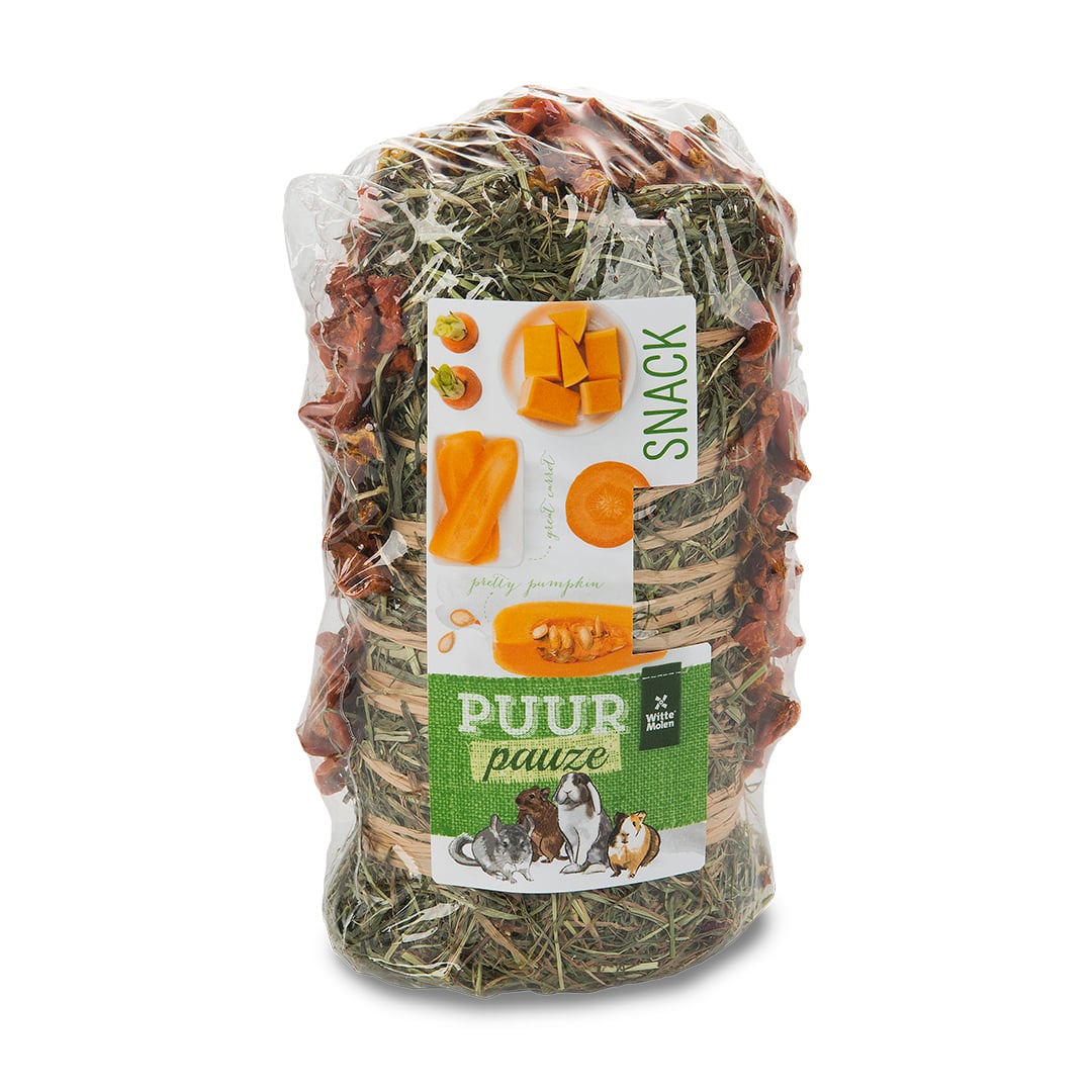 Witte Molen Puur Pauze heyrúlla, gulrót og grasker – 200 g