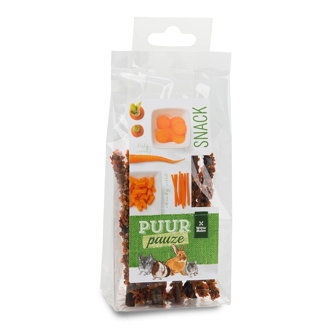 PUUR PAUZE CHEW STICKS CARROT 50gr