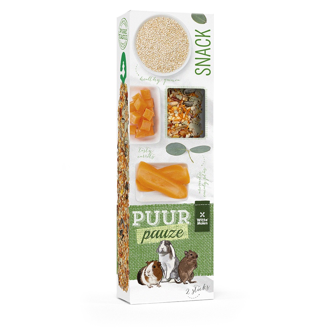 PUUR Pauze Sticks carrot & quinoa