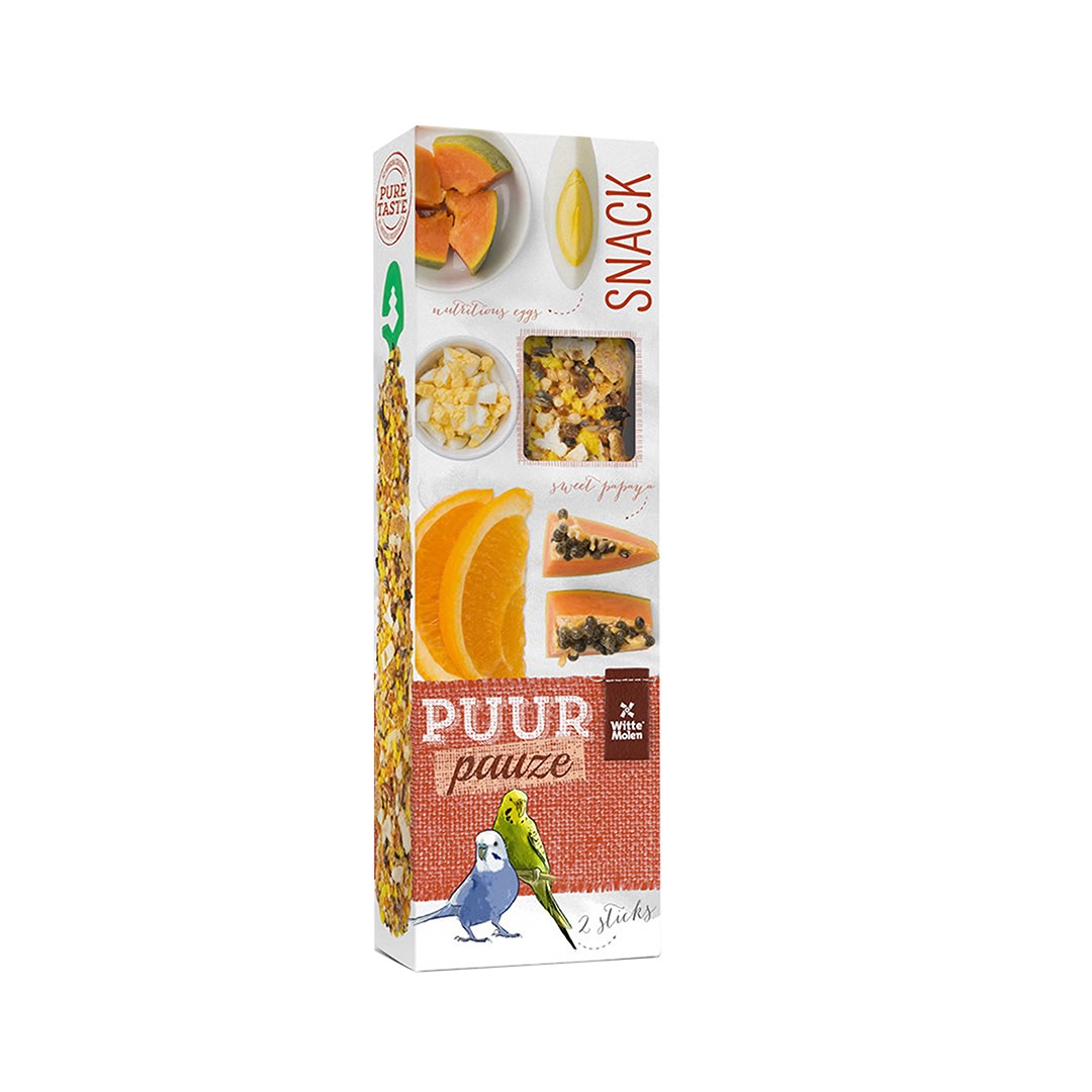 Puur Pauze Sticks Budgie 60Gr