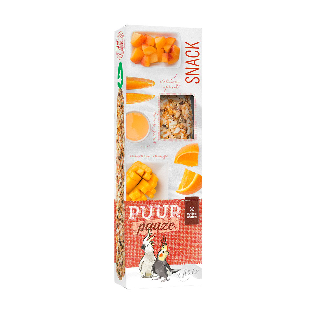 Puur Pauze Sticks Large Parakeet & Cockatoo 140Gr