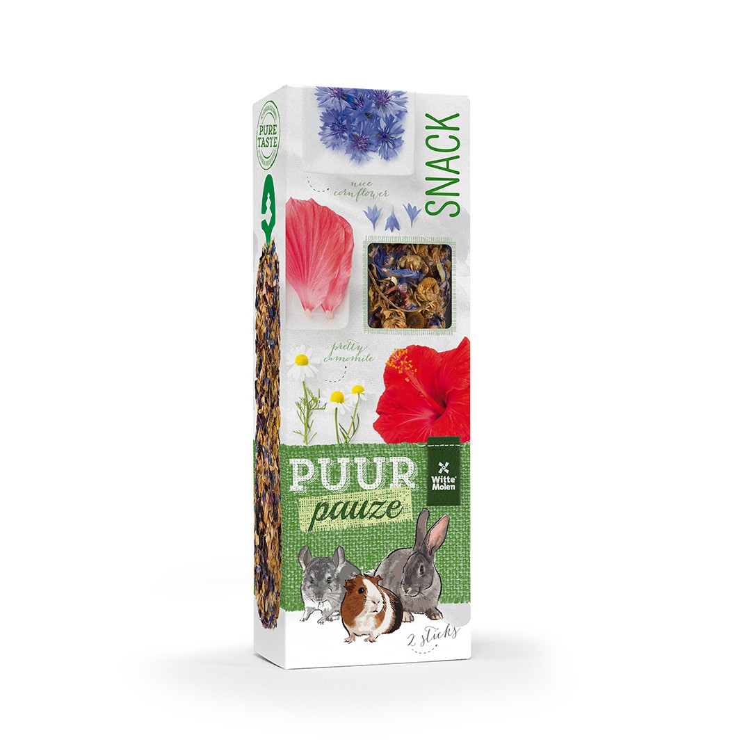 Puur Pauze Sticks Camomile & Cornflower 110Gr
